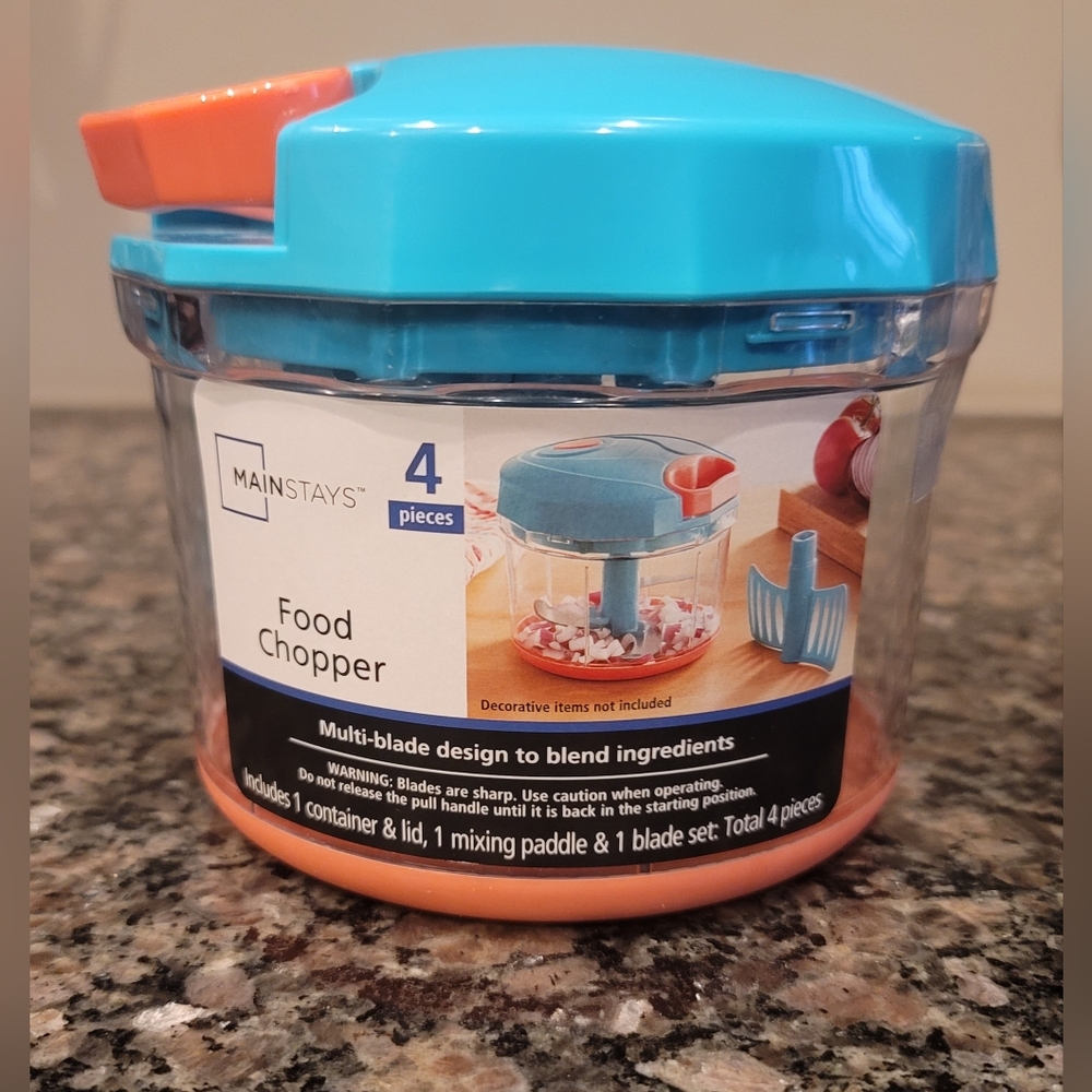 Food Chopper - 4 Piece Set